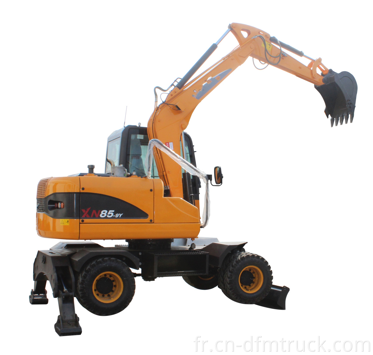 8 ton wheel excavator 6